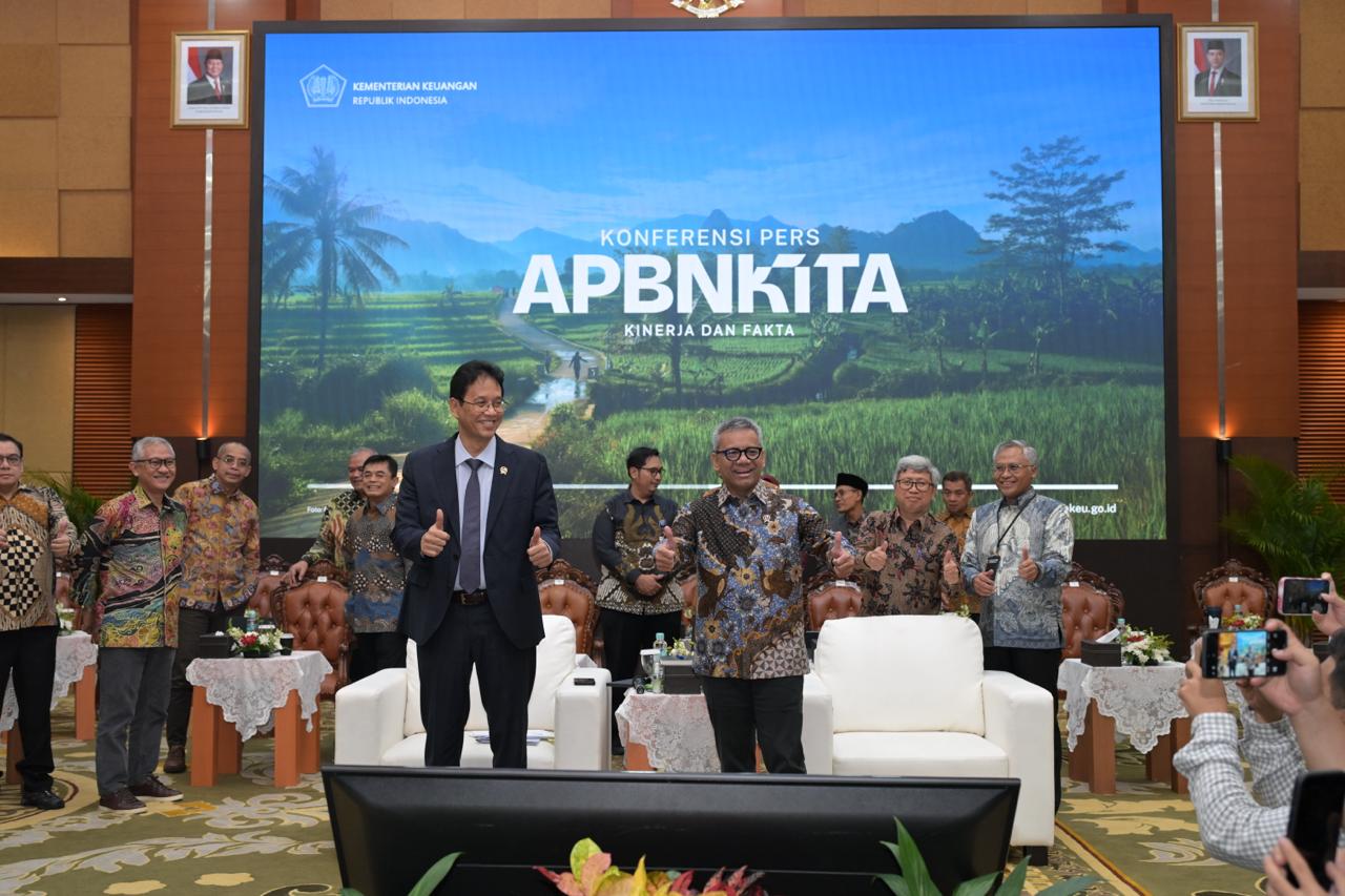 Siaran Pers Tren Kinerja Positif APBN Terus Berlanjut, Pendapatan Tumbuh Tinggi, Belanja Optimal Mendukung Pertumbuhan